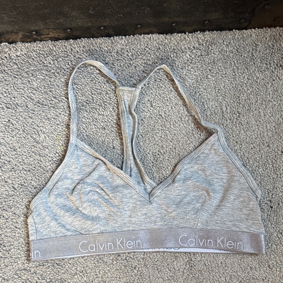 Calvin Klein Other - Calvin Klein Light Gray Bralette
